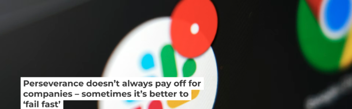 Slack’s embrace of a ‘fail fast’ approach helped it become the world’s dominant intra-office messaging app. AP Photo/Kiichiro Sato